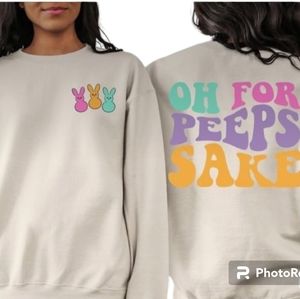 Long Sleeve Shirt " Oh For Peeps sake"